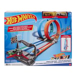 Hot Wheels Çift Çemberde Depar Pist Seti, 5 yaş ve üzeri, GFH85