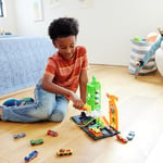 Hot Wheels Elektrikli Araç Şarj İstasyonu Oyun Seti Hot Wheels Elektrikli Araç Şarj İstasyonu ve 1:64 ölçekli oyuncak araba HTN79