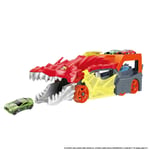 Hot Wheels fırlatıcı ve taşıyıcı ejderha Hot Wheels™ Şehri fırlatıcı ve taşıyıcı ejderha, ağzından araba püskürtür, 3 yaş ve üzeri çocuklar için hediye GTK42