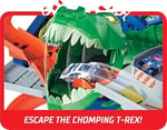 Hot Wheels HW Robotik T-rex Ultimate Garaj™ Hot Wheels Robotik T-rex Ultimate Garaj, 100'den Fazla Aracı Kolayca Saklayabilir GJL14 GJL14