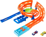 Hot Wheels İkili Yarış ve Akrobasi Pisti Hot Wheels İkili Yarış ve Akrobasi Pisti, 2 adet 1:64 ölçekli oyuncak araba, kolayca saklanabilir HTK17