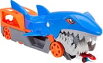 Hot Wheels Köpek Balığı Taşıyıcı Hot Wheels Köpek Balığı Taşıyıcı Oyun Seti, 1 Adet 1:64 Ölçekli Araba İçerir, 4-8 Yaş Arası Çocuklar İçin GVG36 GVG36