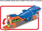 Hot Wheels Köpek Balığı Taşıyıcı Hot Wheels Köpek Balığı Taşıyıcı Oyun Seti, 1 Adet 1:64 Ölçekli Araba İçerir, 4-8 Yaş Arası Çocuklar İçin GVG36 GVG36