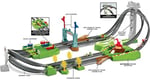 Hot Wheels Mario Kart Çılgın Dönüş Parkuru Seti, 5 Yaş ve Üzeri için 1:64 Ölçekli Replika Metal Araç GCP27
