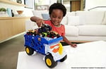 Hot Wheels Monster Trucks Rhino Taşıyıcı Kamyon, 12 adet 1:64 ölçekli Monster Trucks veya 32 adet Hot Wheels araç taşır, fırlatma için rampası bulunur, 3 yaş ve üzeri HFB13