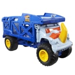 Hot Wheels Monster Trucks Rhino Taşıyıcı Kamyon, 12 adet 1:64 ölçekli Monster Trucks veya 32 adet Hot Wheels araç taşır, fırlatma için rampası bulunur, 3 yaş ve üzeri HFB13