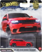 Hot Wheels Premium Araba Kültürü Jeep Grand Cherokee Trackhawk SUV Spor Araba 1:64 Ölçekli Metal Koleksiyon Oyuncak Araba 3 Yaş ve Üzeri için