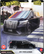 Hot Wheels Premium Boulevard, Toyota Alphard, modern Japon arabası, koleksiyon, 1:64 ölçeğinde, 3 yaş ve üzeri çocuklar için