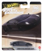 Hot Wheels Premium, Fast & Furious serisinden ilham alan, Lamborghini Aventador Coupé, Koleksiyoncular için Dökme Metaldan Üretilmiş 1:64 Ölçekli Araba, JHW77