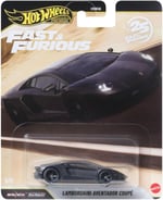 Hot Wheels Premium, Fast & Furious serisinden ilham alan, Lamborghini Aventador Coupé, Koleksiyoncular için Dökme Metaldan Üretilmiş 1:64 Ölçekli Araba, JHW77