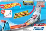 Hot Wheels Şampiyonluk Parkuru Yarış Seti, Hill Climb Champion Pist Seti, Fırlatıcılı GBF83