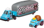 HOT WHEELS SÜPER TIR SERİSİ Hot Wheels Taşıyıcı Tırlar - Enerjik Ayrıntılarla Dolu Spor Arabalı Süper Tırlar - BDW51 BDW51