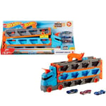 Hot Wheels Sürat Pistli Tır Hot Wheels Sürat Pistli Tır, 3 Adet 1:64 Ölçekli Araba İçerir, 4-8 Yaş Arası Çocuklar İçin GVG37 GVG37