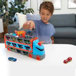 Hot Wheels Sürat Pistli Tır Hot Wheels Sürat Pistli Tır, 3 Adet 1:64 Ölçekli Araba İçerir, 4-8 Yaş Arası Çocuklar İçin GVG37 GVG37