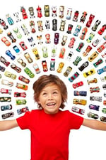 Hot Wheels Tekli Arabalar, Geniş Ürün Yelpazesi, Oyuncak Araba Koleksiyonu, 1: 64 Ölçek, 5785 çok renkli
