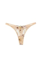 House of Silk 2021LINGE0031 Marguerite Tanga, Sarı, L