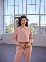 House of Silk EDLYN Ekstra Yumuşak Sweatshirt Soft Pembe L