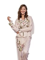 House of Silk LILITH Viskon Çiçekli Pijama Takımı L