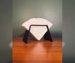 Housetrend Şık Kahve Filtresi Tutacağı – filtre kahve kağıdı Modern Mutfak Düzenleyici, Dekoratif Organizer - Minimal Coffee Filter Holder