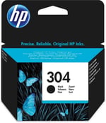HP 304 Siyah Mürekkep Kartuş, 120 Sayfa (N9K06AE) - Seçenekler: HP 304 (120 sf), HP 301 (190 sf)
