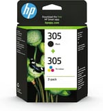HP 3YM60AE + 3YM61AE 305 Siyah + Renkli Kartuş Seti