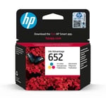 HP 652 Renkli Mürekkep Kartuş 200 Sayfa (F6V24AE)