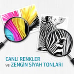 HP 652 Renkli Mürekkep Kartuş 200 Sayfa (F6V24AE)