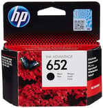 HP 652 Siyah Mürekkep Kartuş 360 Sayfa (F6V25AE)