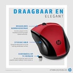 Hp 7Kx10Aa 220 Kablosuz Fare, Kırmızı
