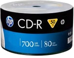 HP CD-R 52X 700MB 80DK 50-LI CAKEBOX