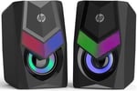 HP DHE-6000 2.0 RGB Gaming Multimedya Speaker Hoparlör, Siyah