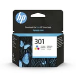 HP Mürekkep Kartuş 165 Sayfa (CH562EE), 301 Renkli - Seçenekler: 2 paket, Standart