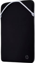 HP - PC Protective çift taraflı kılıf, 15,6 dizüstü bilgisayarlar için, çift taraflı tasarım, siyah/gümüş - Bedenler: 15,6 Zoll, 40 cm