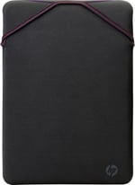 HP - PC Protective Wende-Sleeve 15.6'ya kadar dizüstü bilgisayarlar için, çift taraflı tasarım, gri/boz kahverengi - Bedenler: 15,6 Zoll, 40 cm
