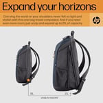 HP Travel 15.6 inç Bilgisayar Sırt Çantası Demir Grisi 6B8U6AA