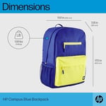 HP Üniseks Campus sırt çantası, dizüstü bilgisayar sırt çantası, 15,6 inç dizüstü bilgisayar bölmesi