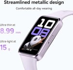 HUAWEI Band 10 Akıllı Saat – Yapay Zeka Destekli Spor Takibi, Profesyonel Düzeyde Uyku Analizi, Uyku Nefes Farkındalığı, 14 Güne Kadar P - Seçenekler: Alüminyum Alaşımlı Gövde, Dayanıklı Polimer Gövde