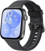 HUAWEI WATCH FIT 3 Akıllı Saat, iOS ve Android ile uyumlu, 1.82 inç AMOLED Ekran, Ultra İnce Tasarım, Kapsamlı Sağlık Takibi, Kapsamlı Sağlık Yönetimi, 10 Güne Kadar Pil Ömrü, Siyah