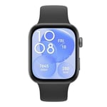 HUAWEI WATCH FIT 3 Akıllı Saat, iOS ve Android ile uyumlu, 1.82 inç AMOLED Ekran, Ultra İnce Tasarım, Kapsamlı Sağlık Takibi, Kapsamlı Sağlık Yönetimi, 10 Güne Kadar Pil Ömrü, Siyah