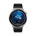 Huawei Watch GT 3 Pro 46mm Titanyum Kasa ve Siyah Kauçuk Kayış Akıllı Saat