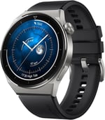 Huawei Watch GT 3 Pro 46mm Titanyum Kasa ve Siyah Kauçuk Kayış Akıllı Saat