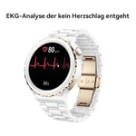 HUAWEI Watch GT3 Pro 43mm Seramik Kasa - Beyaz Seramik
