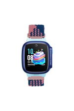 Huawei Watch GT5 41mm ile Uyumlu 18mm Çocuklara Özel Örgü Kordon, Pembe