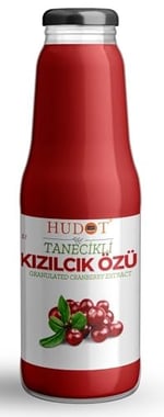 HUDOT Kızılcık Özü, Tanecikli, 1400g, Doğal Meyve Konsantresi