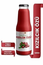 HUDOT Kızılcık Özü, Tanecikli, 1400g, Doğal Meyve Konsantresi