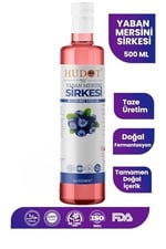 Hudot Yaban Mersini Sirkesi, Gurme Premium, 500 Ml (Doğal Fermantasyon)