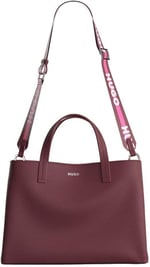 HUGO Bel Tote W.L. Bayan Tote Bag, Dark Red605
