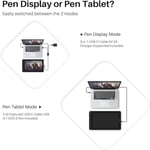 Huion Kamvas 13 IPS Panel Full HD LCD Grafik Tablet 36.65cm x 21.74cm, 8192 Kademe Basınç Hassasiyetli, 120% sRGB, 5080LPI Çözünürlük (HUGS1331)