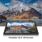 HUION KAMVAS Pro 19 4K UHD Dokunmatik ekran çizim tableti