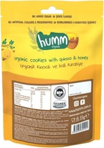 Humm Organic Ballı Kinoalı Kurabiye 1 Paket(55 Gr x 1 Adet)
